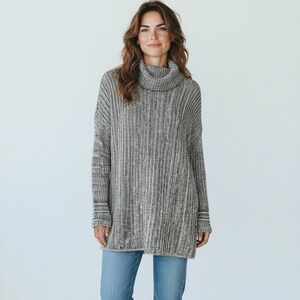 New gray boutique knit sweater